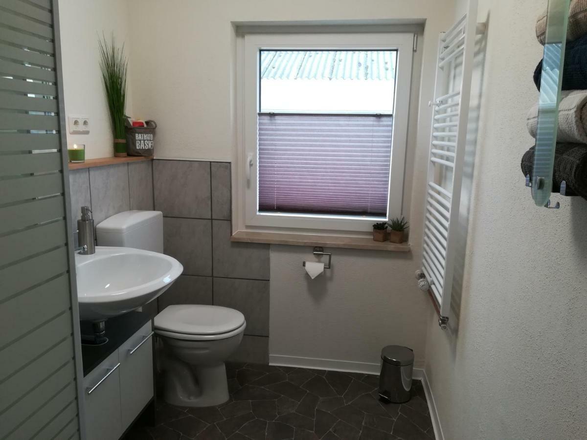 Ferienwohnung Am Reinhardswald - Eichenlaub - Mit Sauna Trendelburg Ngoại thất bức ảnh